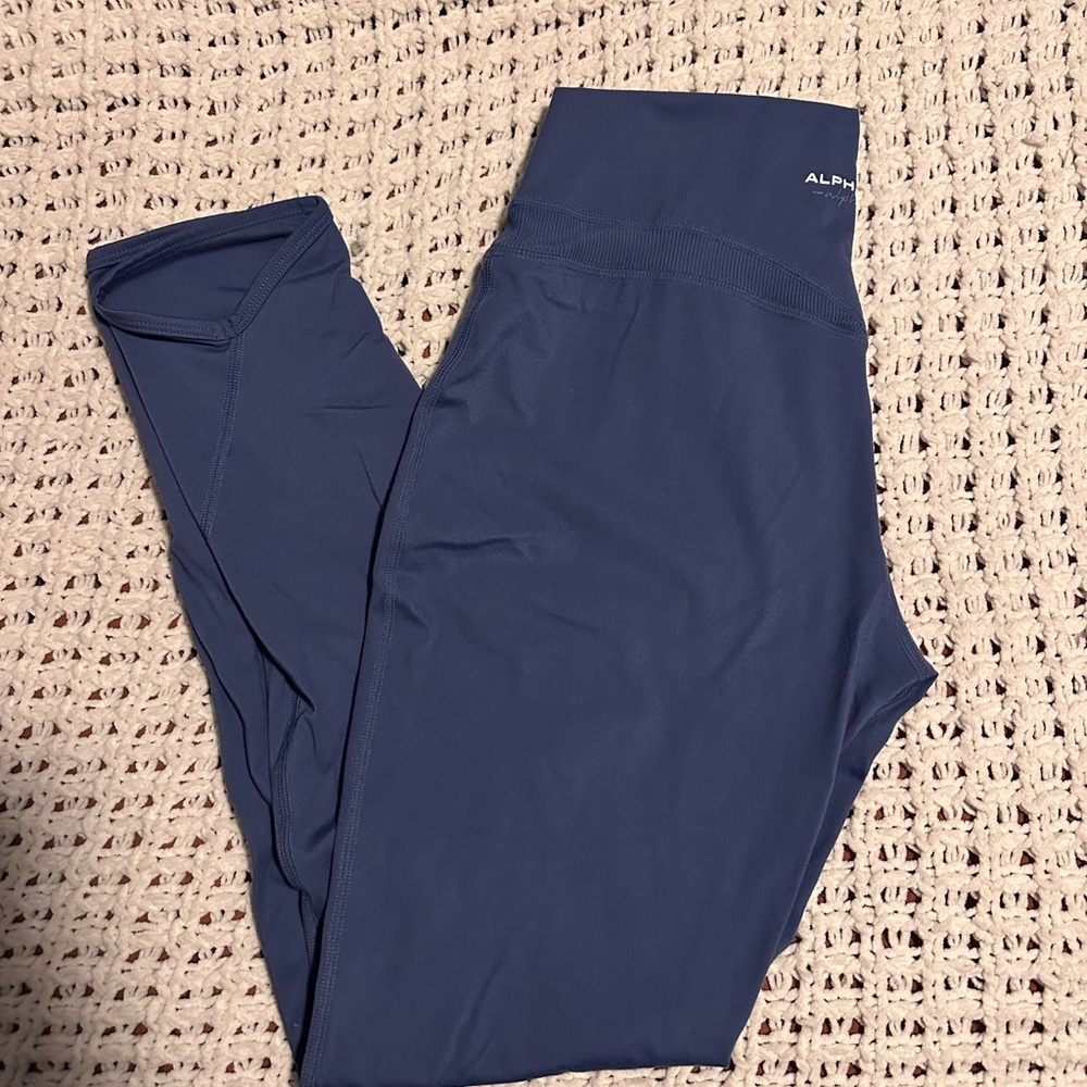Alphalete Alphalux Navy Activewear Leggings